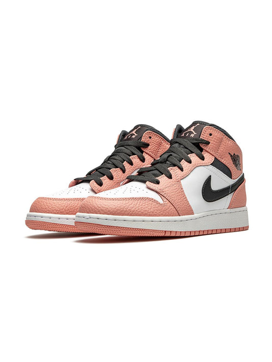 Air Jordan 1 Mid Pink Quartz GS